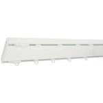 KovovégarnýžeCZ Mallorca jezdec a šnekový háček bílá lesklá 251-300cm – HobbyKompas.cz