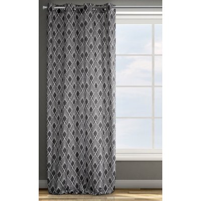 HOTOVÝ ZÁVĚS DESIGN91 IDA 140X250 CM BIELO-ŠEDÁ – Sleviste.cz