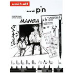 Uni pin sada Lettering dárkový box 8 linerů + shalaku mikrotužka mix barev – Zboží Dáma