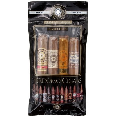 Perdomo Humidified Sampler Connecticut 4 ks 4 ks – Zboží Mobilmania