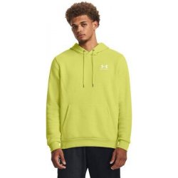 Under Armour mikina Essential Fleece Hoodie lime yellow