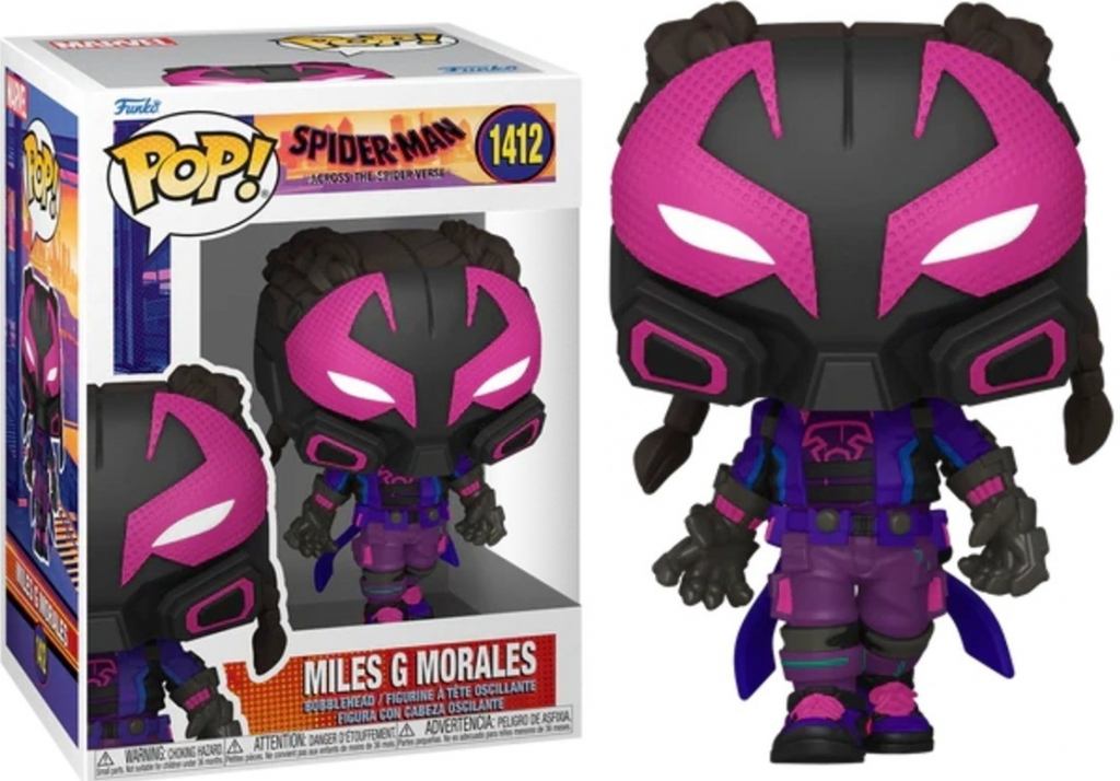 Funko Pop! 1412 Spider Man Across the Spider Verse Miles G Morales