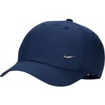 Nike Dri-Fit Club Unstructured Metal Swoosh Cap Modrý – Hledejceny.cz