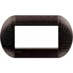 BTicino LivingLight rámeček oválný 4 modulový LNB4804LRW – Hledejceny.cz