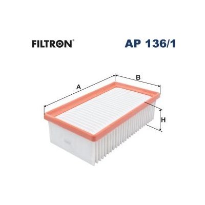 Vzduchový filtr FILTRON AP 136/1 – Hledejceny.cz