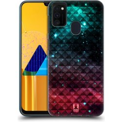 Pouzdro Head Case Samsung Galaxy M21 OMBRE SPARKLE