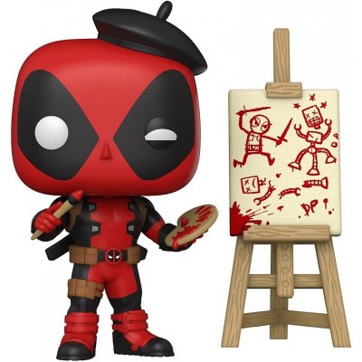 Funko Pop! Marvel Deadpool as French Painter exclusive – Zboží Mobilmania