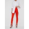 Dámské klasické kalhoty Calvin Klein dámské kalhoty oranžová K20K205357
