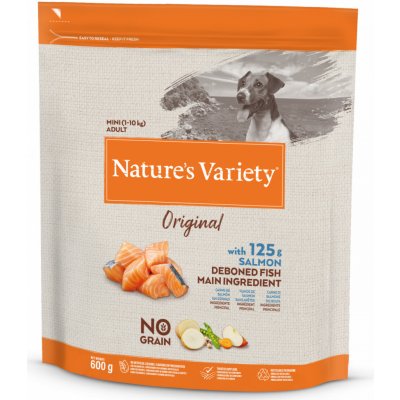 Nature's Variety original pro malé psy s lososem 0,6 kg