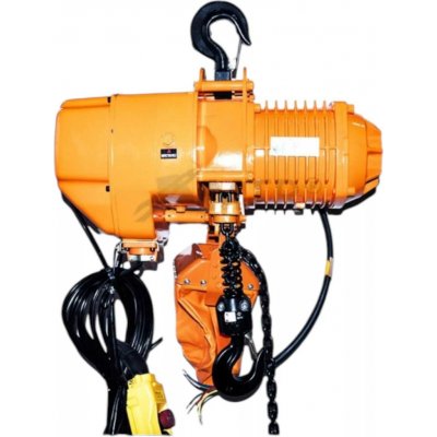 Elektrický řetězový kladkostroj DHY 3/6m zdvih,0,5t nosnost lakovaný – Sleviste.cz