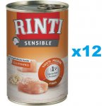 Rinti Sensible kuře a rýže 12 x 400 g – Hledejceny.cz