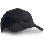 CHRISTIAN. 100% Bavlněné plátno kšiltovky Černá – Sleviste.cz