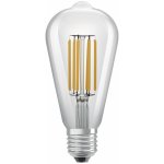 Osram LED žárovka E27 ST64 CL 4W = 60W 840lm 3000K Teplá bílá 360° Filament ULTRA EFFICIENT OSREEL0205 – Zboží Živě