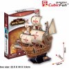 3D puzzle CubicFun 3D puzzle Loď Santa Maria 113 ks