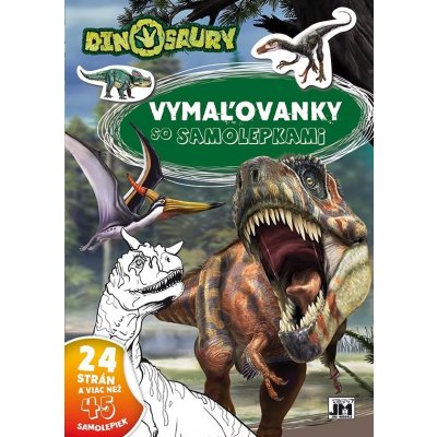 Omalovánky se samolepkami Dinosauři různí – Hledejceny.cz