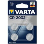 Varta CR 2032 Baterie 4ks 4008496992973 – Hledejceny.cz