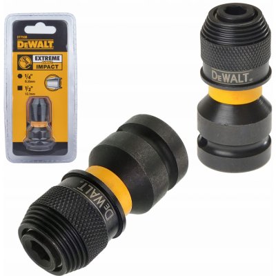 DeWalt adaptér z 1/2 "na 1/4" 6-hran, DT7508 – Zboží Mobilmania