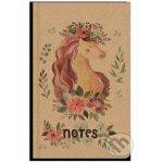 Baloušek Notes prázdný A5 kraft Jednorožec – Zboží Živě