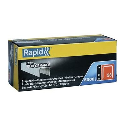 RAPID sponky typ 53, 8 mm, ocelový drát (5000 ks) – Zboží Dáma