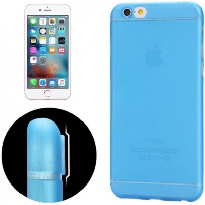 Pouzdro AppleKing tenké plastové iPhone 6 Plus / 6S Plus s ochranou čočky - modré – Zboží Mobilmania