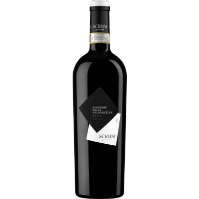 Scriani Amarone della Valpolicella Classico 2022 Červené 16% 0,75 l (holá láhev) – Hledejceny.cz