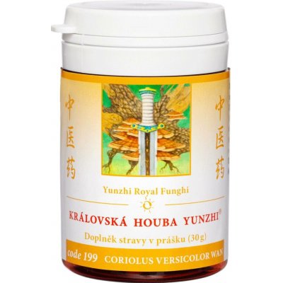 TCM Herbs 199 Královská houba yunzhi prášek 30 g – Hledejceny.cz
