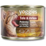 Yoggies Polévka pro kočky Tele & mrkev 185 g – Hledejceny.cz