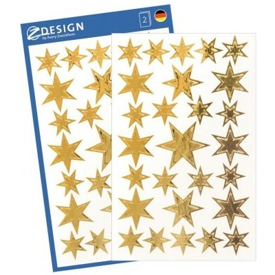 AVERY Z-DESIGN Vánoční etikety, transparentní - 52252 – Hledejceny.cz