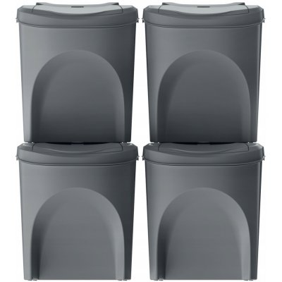 Sortibox odpadkové koše 4 x 20 l IKWB 20S4 405U – Sleviste.cz