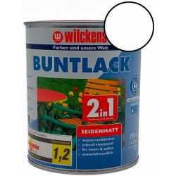 Wilckens Buntlack 2v1 0,75 l bílá