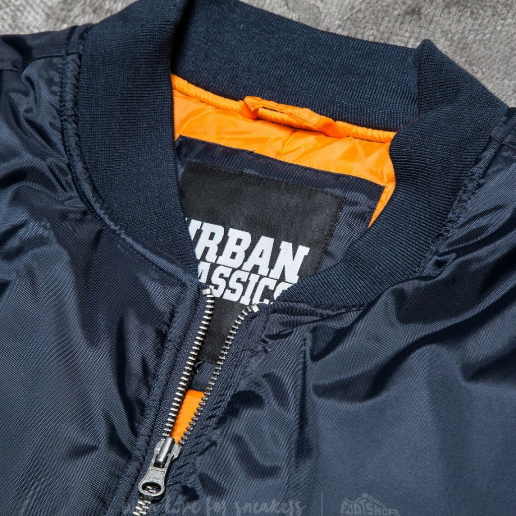 Urban Classics Basic Bomber jacket navy