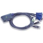 Aten CS-62Z-A7 KVM prepínač pre 2xPC s VGA a PS2 portami – Zbozi.Blesk.cz