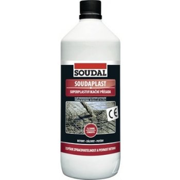 Super Plastifikační přísada Soudaplast SOUDAL 1 l