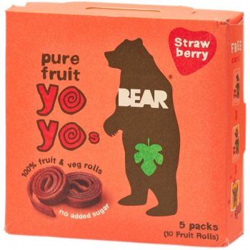 Yoyo Bear Jahoda 5 x 20 g od 72 Kč - Heureka.cz