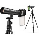 Apexel TeleCular 20-60x zoom objektiv se stativem pro smartphone – Hledejceny.cz