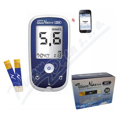 Glukometr SD-GlucoNavii NFC AKCE+50 proužků navíc – Sleviste.cz