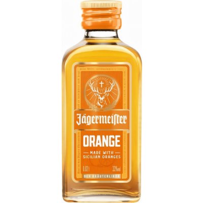 Jägermeister Orange 33% 0,02 l (holá láhev) – Zbozi.Blesk.cz