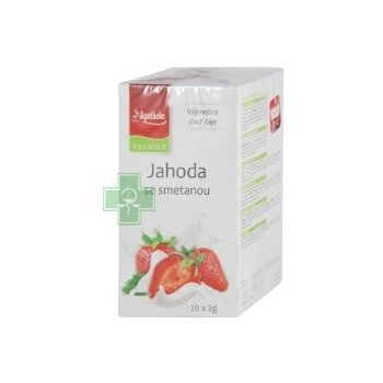 Apotheke Jahoda se smetanou čaj 20 x 2 g