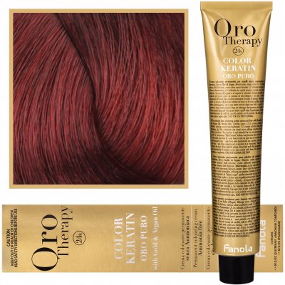 Fanola Oro Puro barva na vlasy 5.6 100 ml