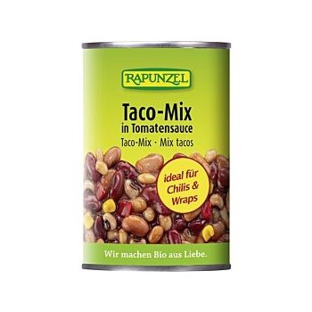 Rapunzel Bio směs fazolí sterilovaná Taco Mix 400 g