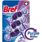 Bref WC Purple Aktiv WC blok v kuličkách vůně Levandule Lavender 3 x 50 g – Hledejceny.cz