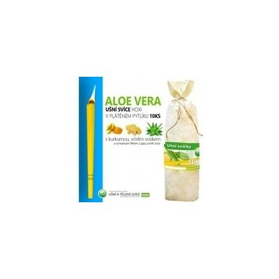 HOXI Ušní svíce s Aloe Vera 10 ks – Zbozi.Blesk.cz