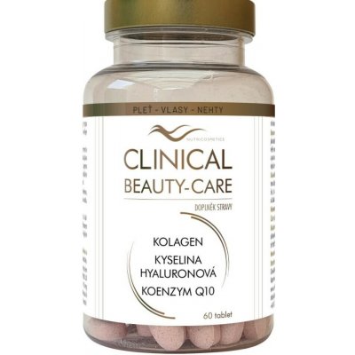 Clinical Beauty-Care Kolagen + Kys. hyaluronová + Koenzym Q10 60 tablet – Hledejceny.cz