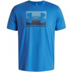 Under Armour pánské tričko UA M Boxed Sports Updated Ss pánské černá světle modrá – Zboží Dáma