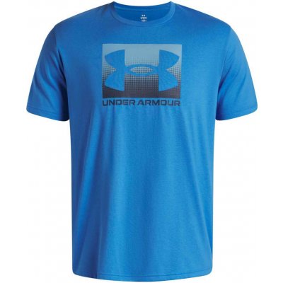 Under Armour pánské tričko UA M Boxed Sports Updated Ss pánské černá světle modrá – Zboží Dáma