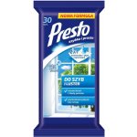 PRESTO čisticí utěrky na okna a zrcadla 30 ks – HobbyKompas.cz
