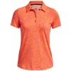 Dámské sportovní tričko Under Armour Dámské golfové triko Playoff Printed Oranžová