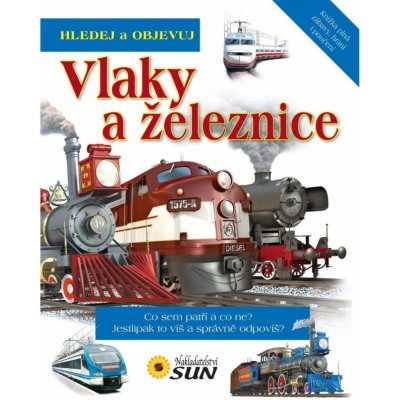 Vlaky a železnice - Hledej a objevuj – Zboží Mobilmania