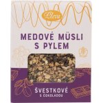 Pleva Medové müsli s pylem švestky s čokoládou 370g – Zboží Mobilmania
