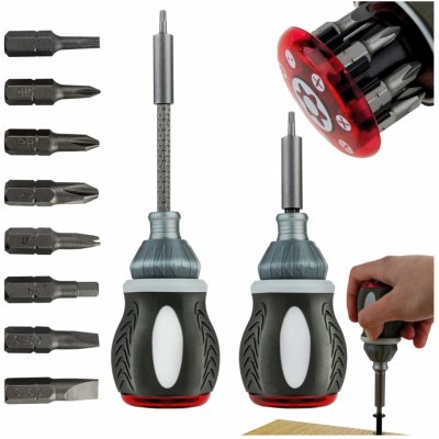 CHINEX Multifunkční šroubovák s ráčnou 8v1 9115 – Hledejceny.cz